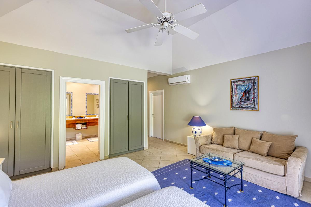 33.Location villa Oceane Terres Basses Saint Martin - Chambre